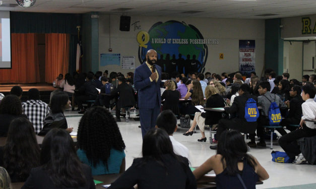 Rushion McDonald Announced as Keynote Speaker at Quail Valley Middle School Career Day