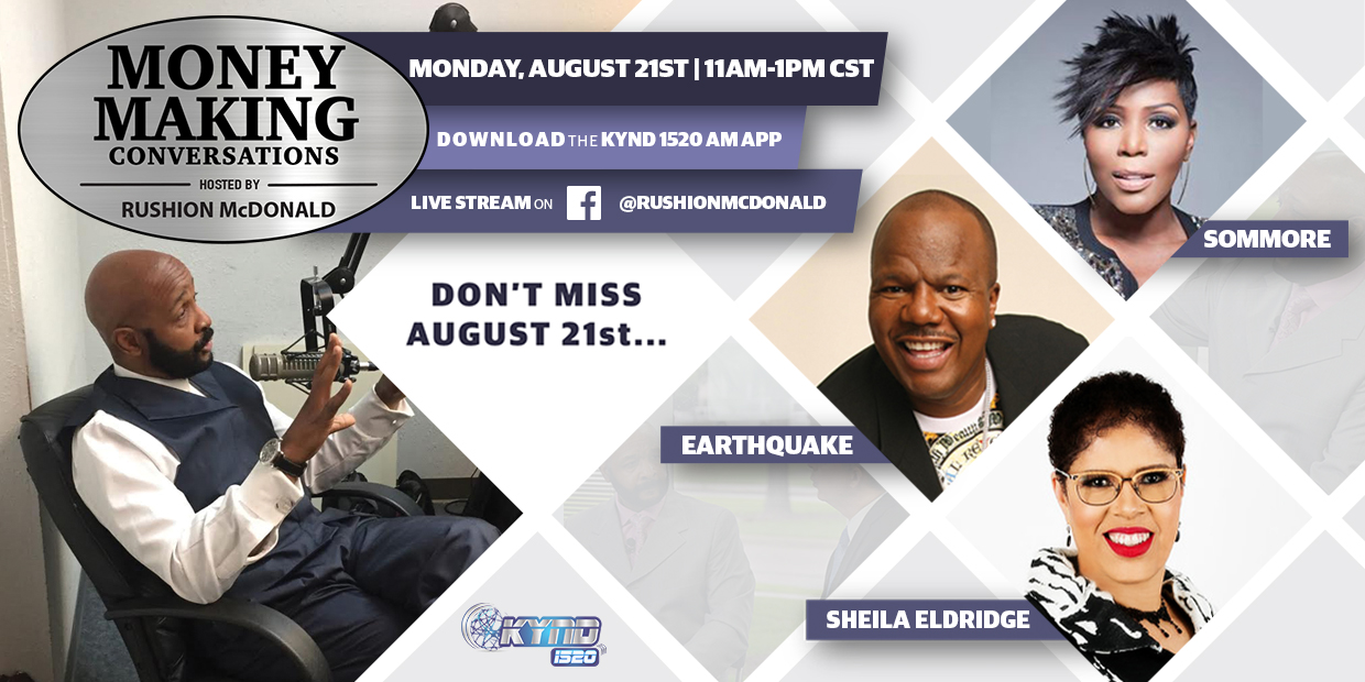 New Episode August 21st – Featuring Sommore, Earthquake, and Sheila Eldridge
